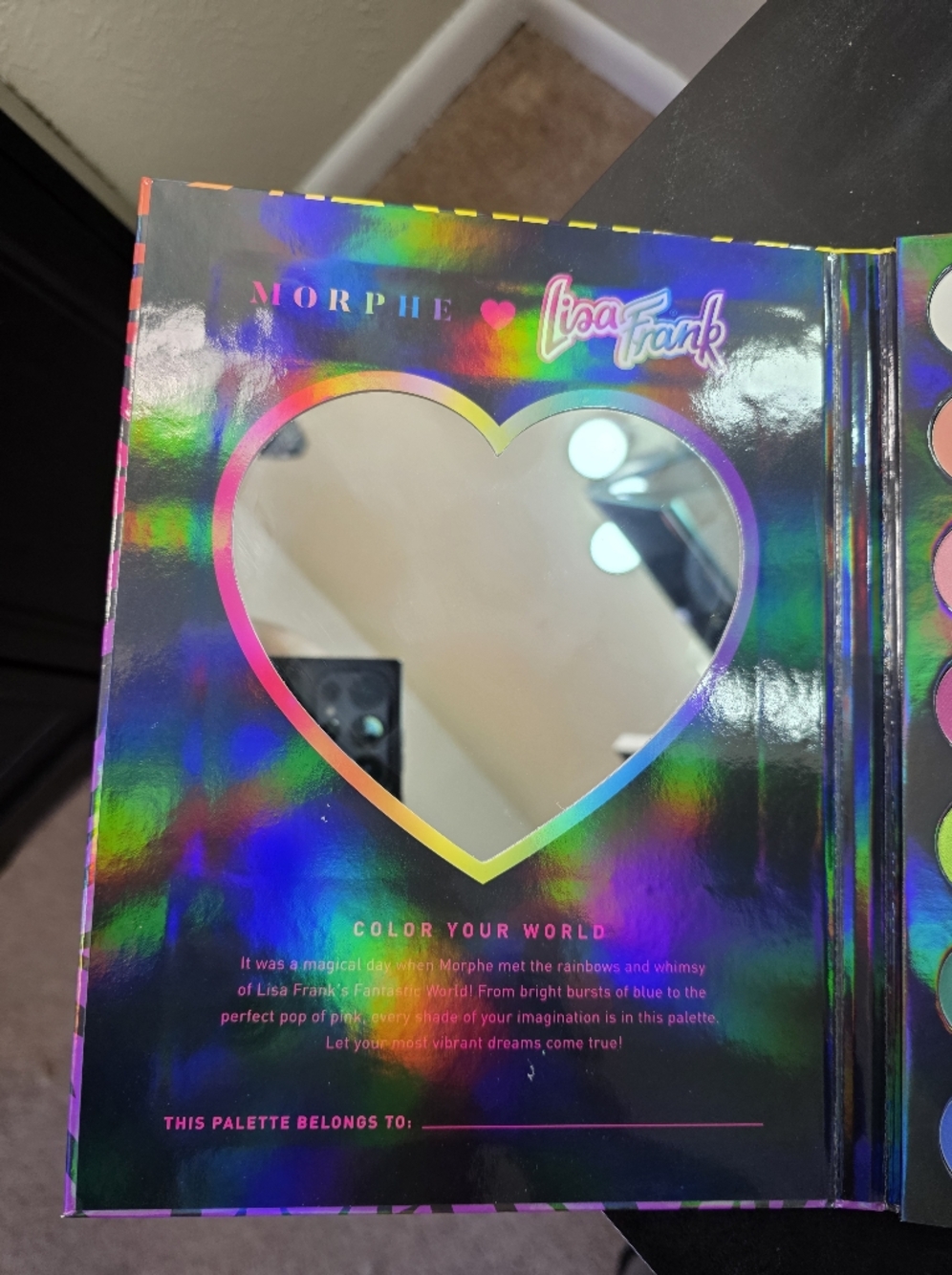 Morphe x Lisa Frank Rainbow Tiger Eyeshadow Palette - Multicolor - Picture 4 of 6